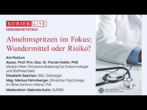 KURIER Gesundheitstalk 2025 | Abnehmspritzen im Fokus
