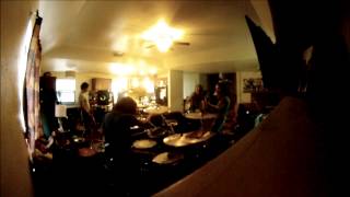 Rom Gov playing drums for "Devil In Me" by SEEK IRONY at rehearsals.