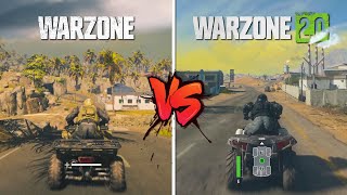 Warzone Vs Warzone 2.0 - Ultimate ATTENTION TO DETAIL Comparison