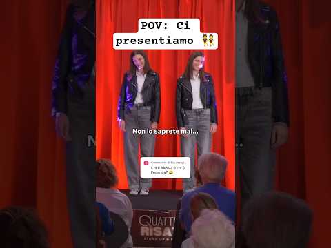 Chi è chi? 🤭 Indovinate! 🤣👯 #twins #twinsisters #twinlife #twin #gemelli #comedy