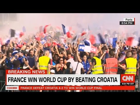 USA News Today| France celebrates 4-2 W.O.R.L.D C.U.P win over Croatia