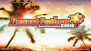 Cover art for beatmania IIDX Resort Anthem Title Screen