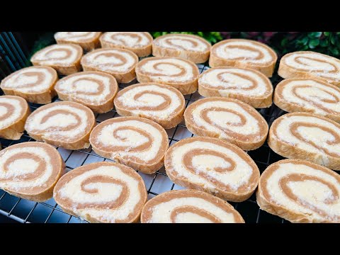 Ruladă cu caramel și nucă de cocos - excepțională, realizată în câteva minute