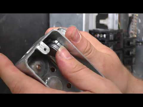 Reinstalling the Outlet by the Electrical Panel