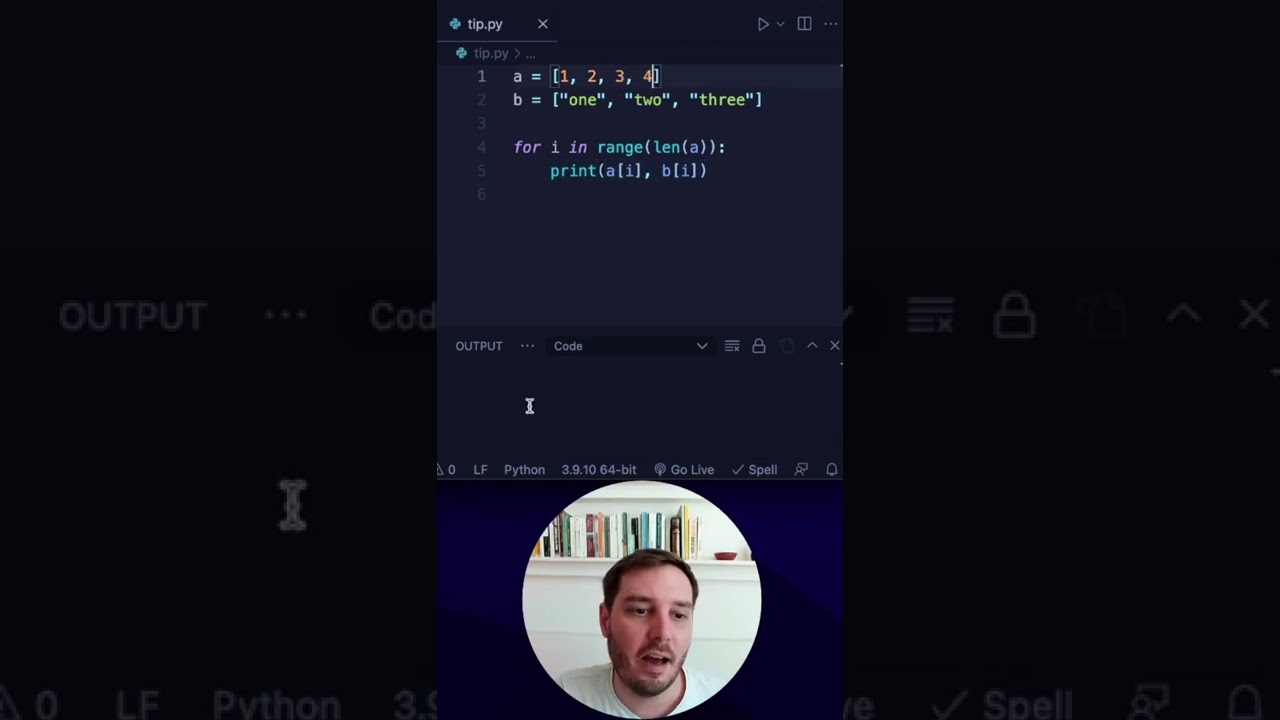 ❌ DON'T use a for loop like this for multiple Lists in Python!!!