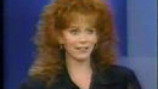 Reba McEntire on Donahue - "I didn't dare look down..."