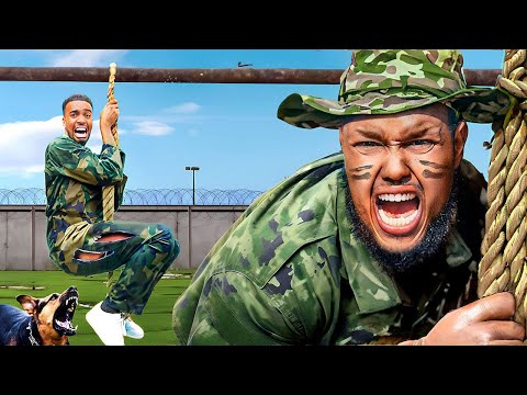 We Survived 24 Hours In Military Combat School