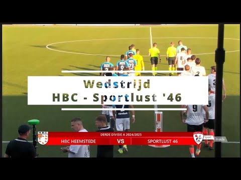 wedstrijd HBC - Sportlust '46