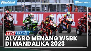 Alvaro Bautista Menang WSBK Mandalika 2023, Red Flag Sempat Berkibar