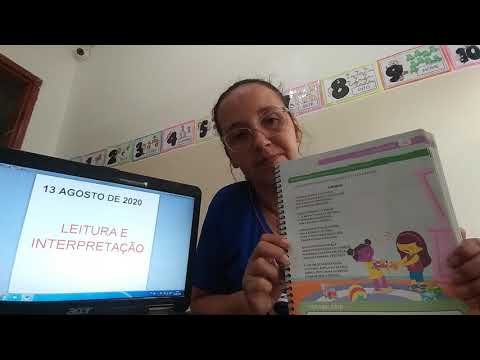 Leitura e interpretação - 13/08/2020