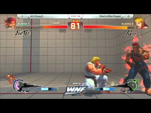 SSF4AE NYChrisG vs MachoSanSagat - WNF 3.12 HD