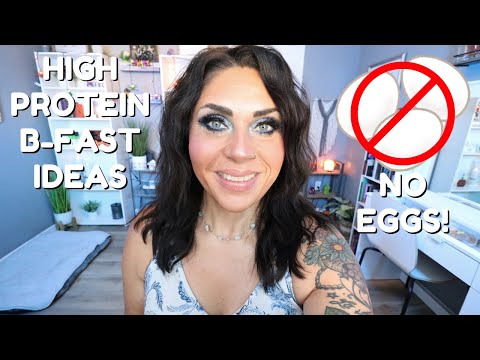 10 HIGH PROTEIN BREAKFAST IDEAS WITHOUT EGGS 🥚🥚 - WEIGHT LOSS TIPS!