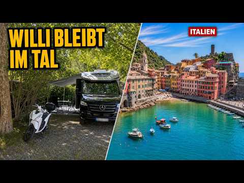 Cinque Terre mit 8 m Wohnmobil – Camping la Sfinge