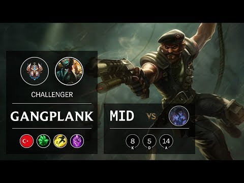 Gangplank Mid vs Sylas - TR Challenger Patch 9.24