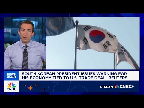 South Korean president issues warning for his economy tied to U.S. trade deal: Reuters