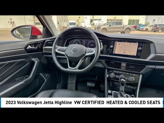 2023 Volkswagen Jetta Highline | VW CERTIFIED | HEATED & in Cars & Trucks in Strathcona County