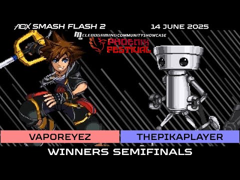 VaporeyeZ (Sora) vs ThePikaPlayer (Chibi-Robo) - Winners Semifinals - Phoenix Fest 2 N America