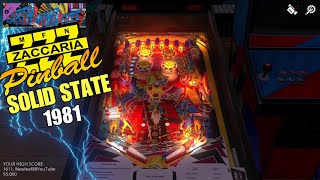 Zaccaria Pinball - Earth Wind Fire (1981) | Gameplay & Commentary