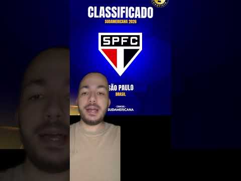 SÃO PAULO VAI JOGAR A COPA SUL-AMERICANA DE 2026 #saopaulo