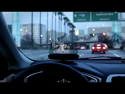 Universal Head-Up Display for GPS Navigation for Any Car