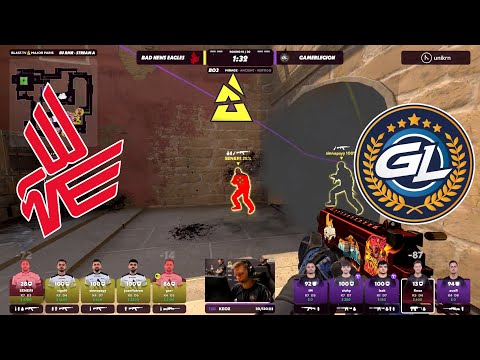 BAD NEWS EAGLES vs GAMERLEGION - BLAST RMR - HIGHLIGHTS