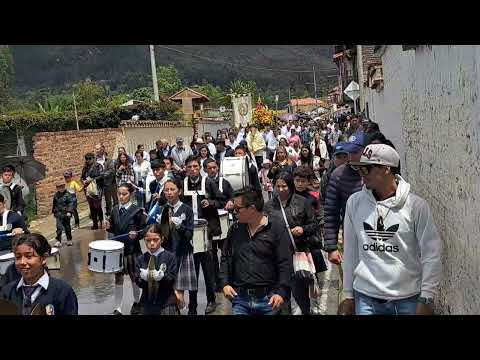 Aquiteven  : 1.203 IZA BOYACÁ PROCESIÓN HONRA AL DIVINO SALVADOR, DOMINGO 21 DE ABRIL 2.024.