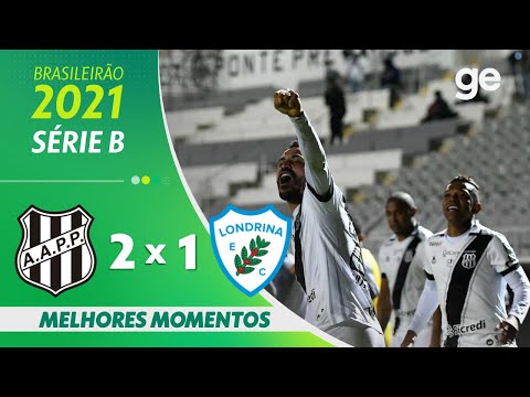 Gols e lances de Ponte Preta x Londrina