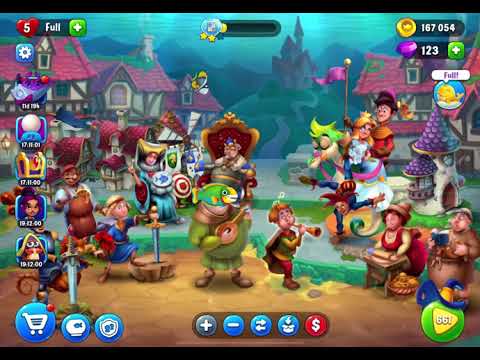 Fishdom 660 level Gameplay Story