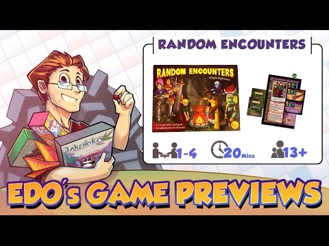 Edo's Random Encounters Card Game Review (KS Preview)