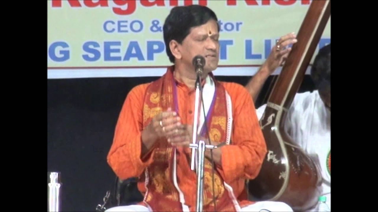 Neyveli Santhanagopalan concert at Visakha Music Academy 29th Nov 2012