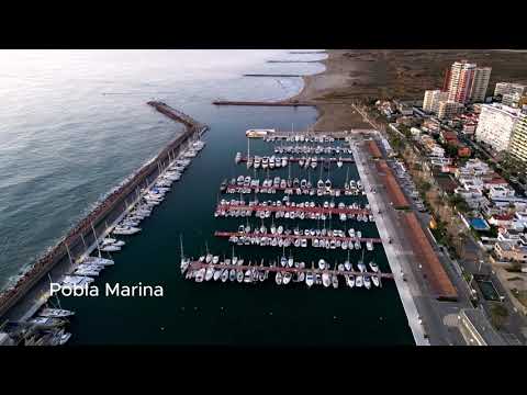 Pobla Marina - Playa de Farnals 4K - Valencia - Spain - Drone Mini 3 PRO