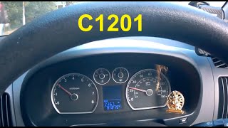 C1201 Fault Code: Engine Control System, ABS Speed Sensor, ABS Ring Problems. Hyundai, Toyota, Honda