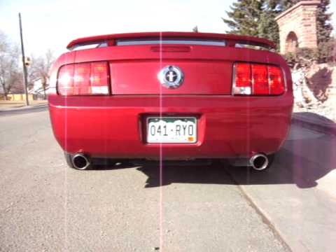 v6 mustang magnaflow dual exhaust