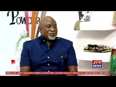 Emefa Adeti sits with Hopeson Adorye, Field Operations of the United Party on PM Express.