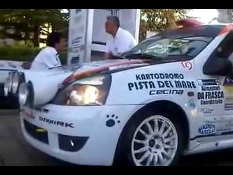 GUAZZINI MARTINELLI RALLY ALTA VAL DI CECINA 2012 PARTENZA