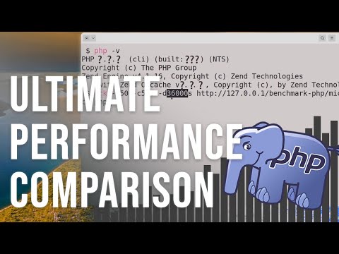 Fastest PHP Version? PERFORMANCE comparison
