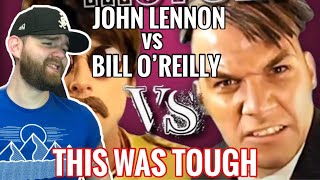[Industry Ghostwriter] Reacts to: John Lennon V Bill O'Reilly. Epic Rap Battles of History- REACTION