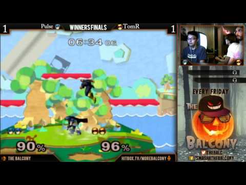 Melee at the Balcony 68 - Winners Semis ft. Pulse (Marth) VS TomR (Falcon)