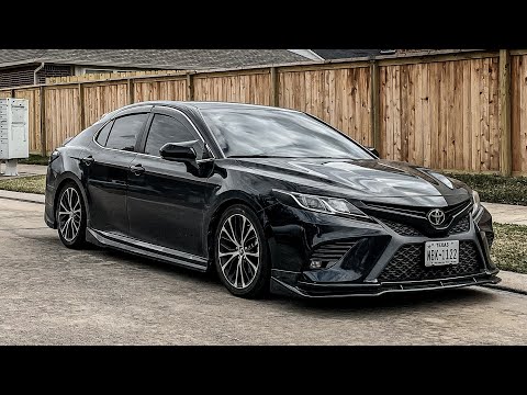 2019 Toyota Camry SE coilover install - Godspeed Project Mono RS Coilover