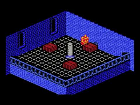 Isometric blit and sprite occlusion MSX1