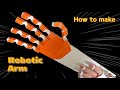 Make A Robotic Arm From Cardboard DIY Arm