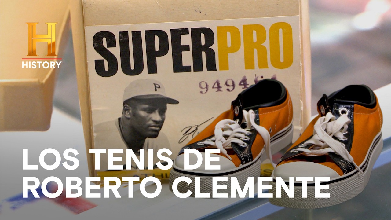 LOS TENIS DE ROBERTO CLEMENTE, PRIMER PUERTORIQUEÑO EN LAS GRANDES LIGAS - El Precio de la Historia