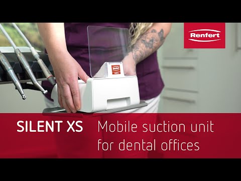 SILENT XS | Nie wieder Schleifstaub! | Mobile Absauganlage für Zahnarztpraxen und Mini-Labore