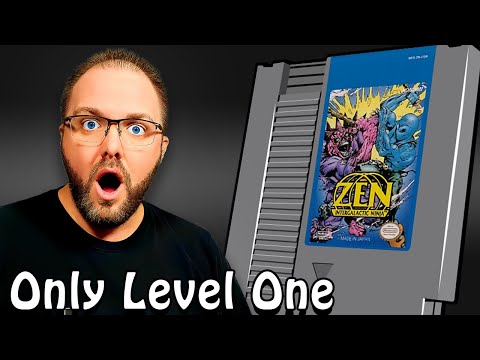 Zen Intergalactic Ninja - NES - Only Level One