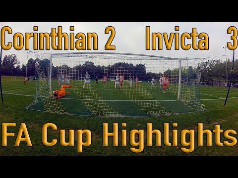 Corinthian 2-3 Folkestone Invicta - FA Cup Qualifying - 4/9/21
