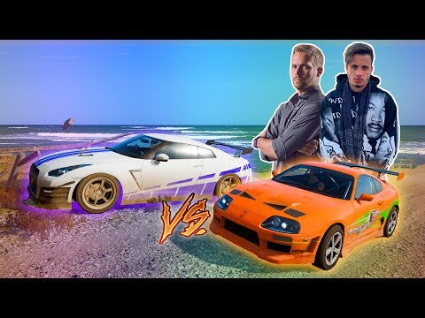 Penhasco Da MORTE - Nissan GT-R Do Greg Ferreira VS Toyota Supra Do Brian O'Conner - Forza Horizon 4