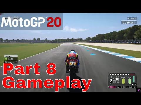 MotoGP 20 Walkthrough Gameplay Part 8 | Ultra Maxout (1080p 60FPS)