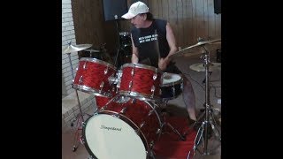 BULLDOG SHANGRI LAS WITH ME ON DRUMS  FUN!