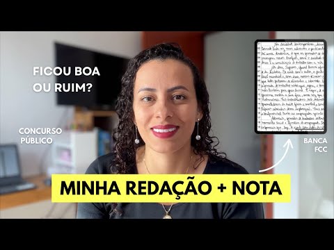 Minha redação da FCC (TRT-15): texto completo + nota da correção