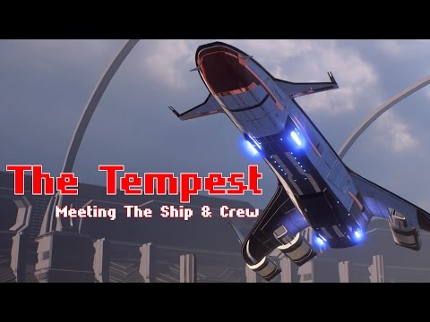 Mass Effect Andromeda Gameplay - The Tempest (Meeting the Crew & Your Ship)